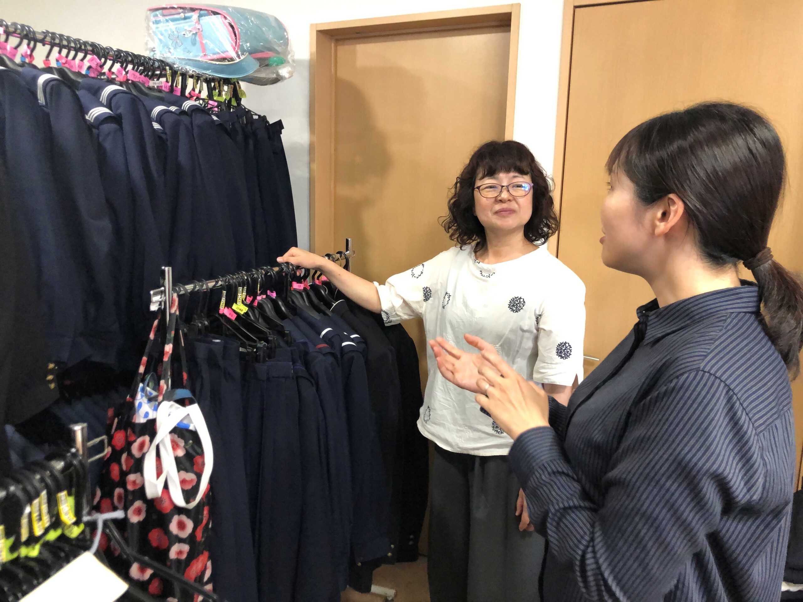 制服リユースでつながる輪